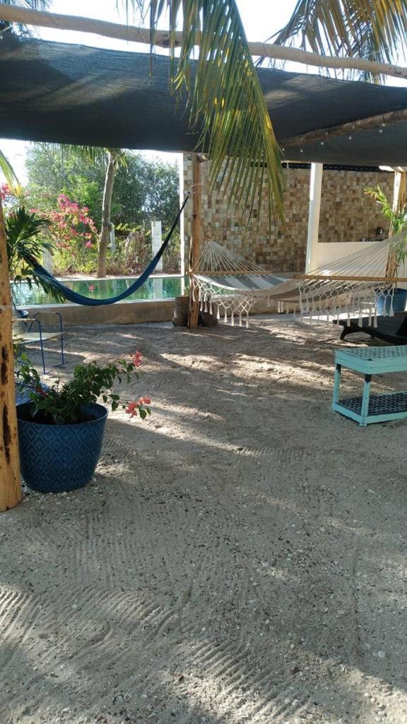 Casa Ibiza Celestun Villa Exterior photo